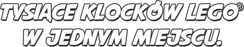 Tysiące klocków LEGO® w jednym miejscu.